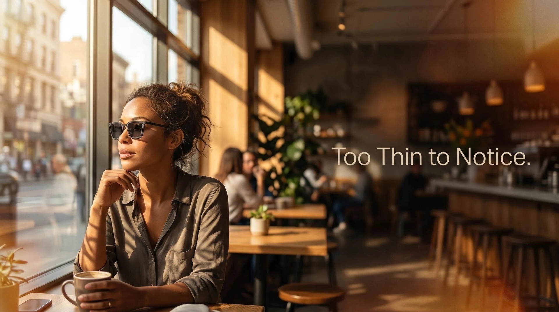 Too Thin to Notice — café